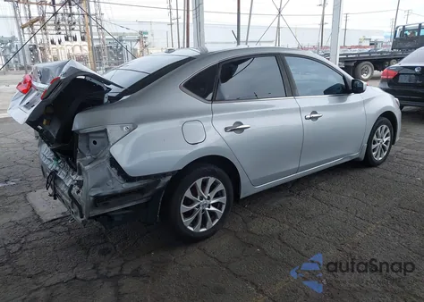 2018 Nissan Sentra Sv из США, поврежденный, VIN 3N1AB7AP3JY256436